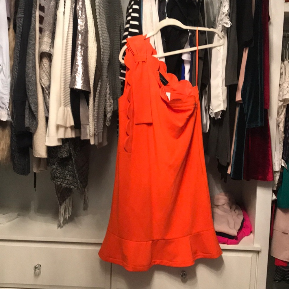 Victoria Beckham off the shoulder dress